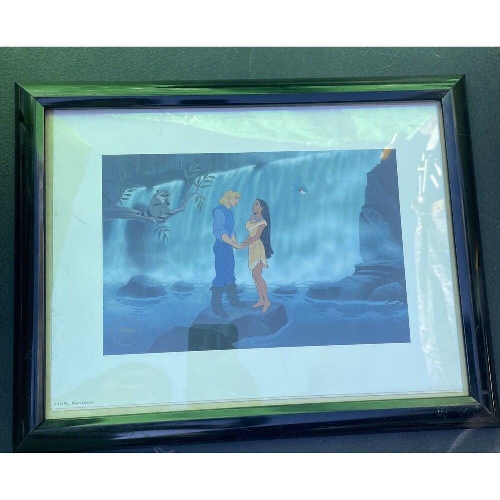 Walt Disney Masterpiece Pocahontas lithograph Portfolio 1996 Mattel, Inc L@@K!!!